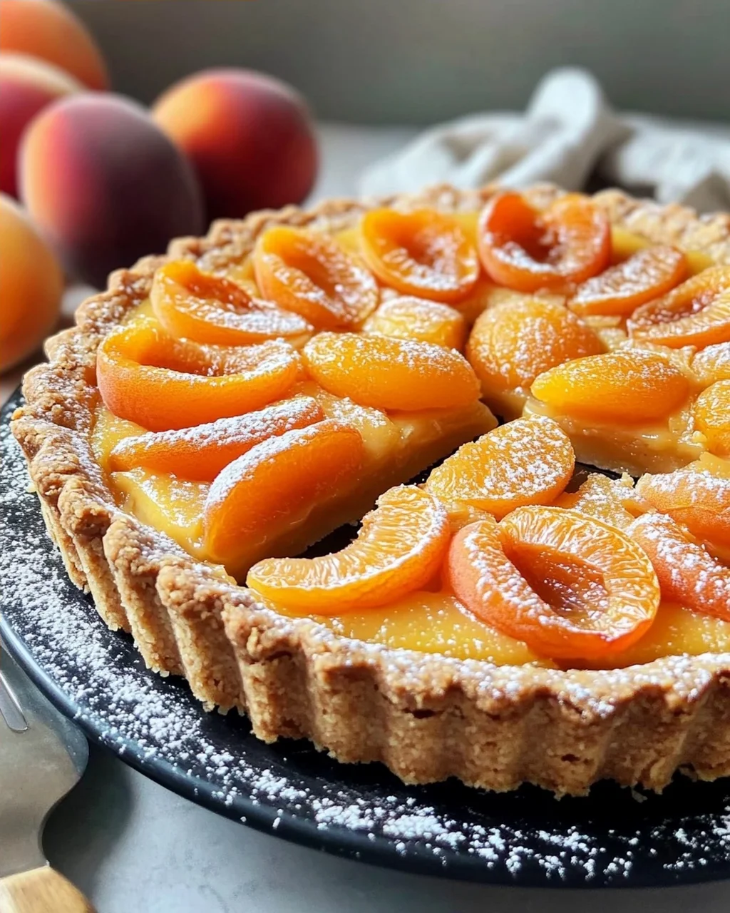 Aprikosen-Frangipane-Tarte