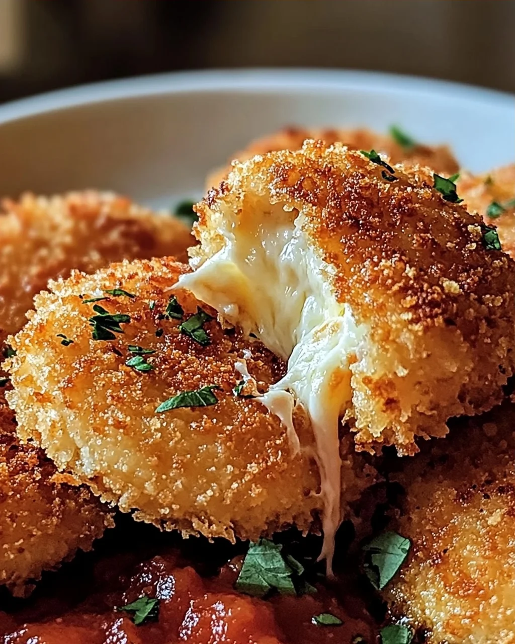 Blackstone frittierte Mozzarella für perfekte Snacks