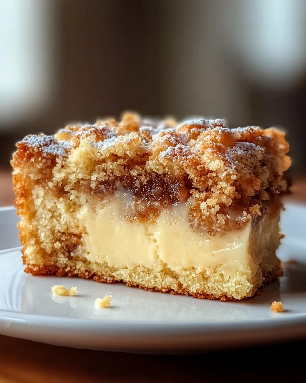 Blaunon-alcoholic beer Streuselkuchen Mit Cremigem Puddingkern