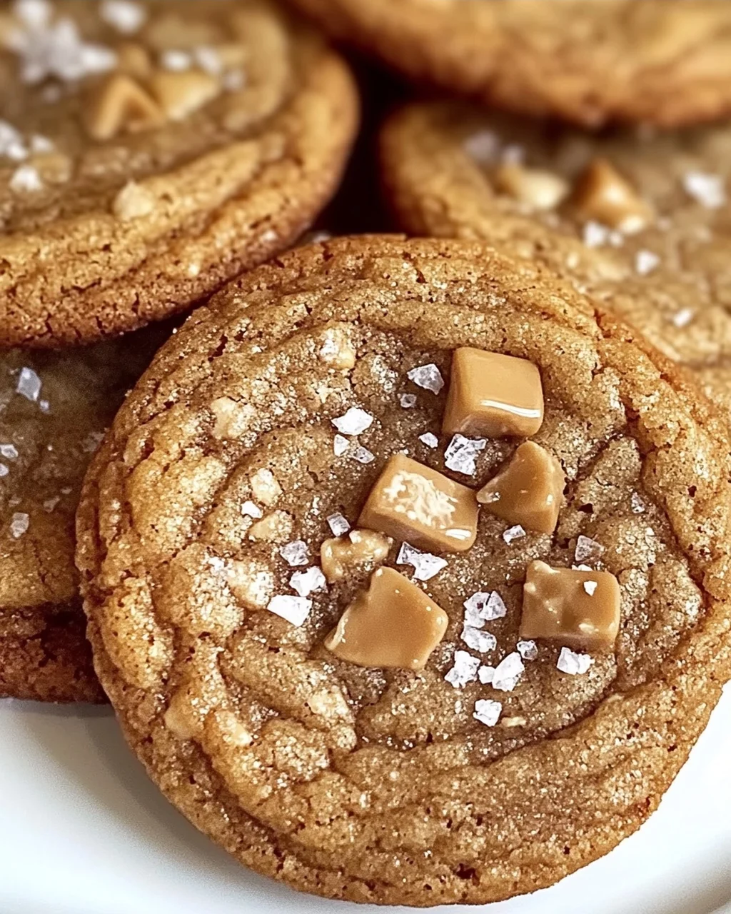 Braune Butter Kaffee Toffee Kekse für Kaffeeliebhaber