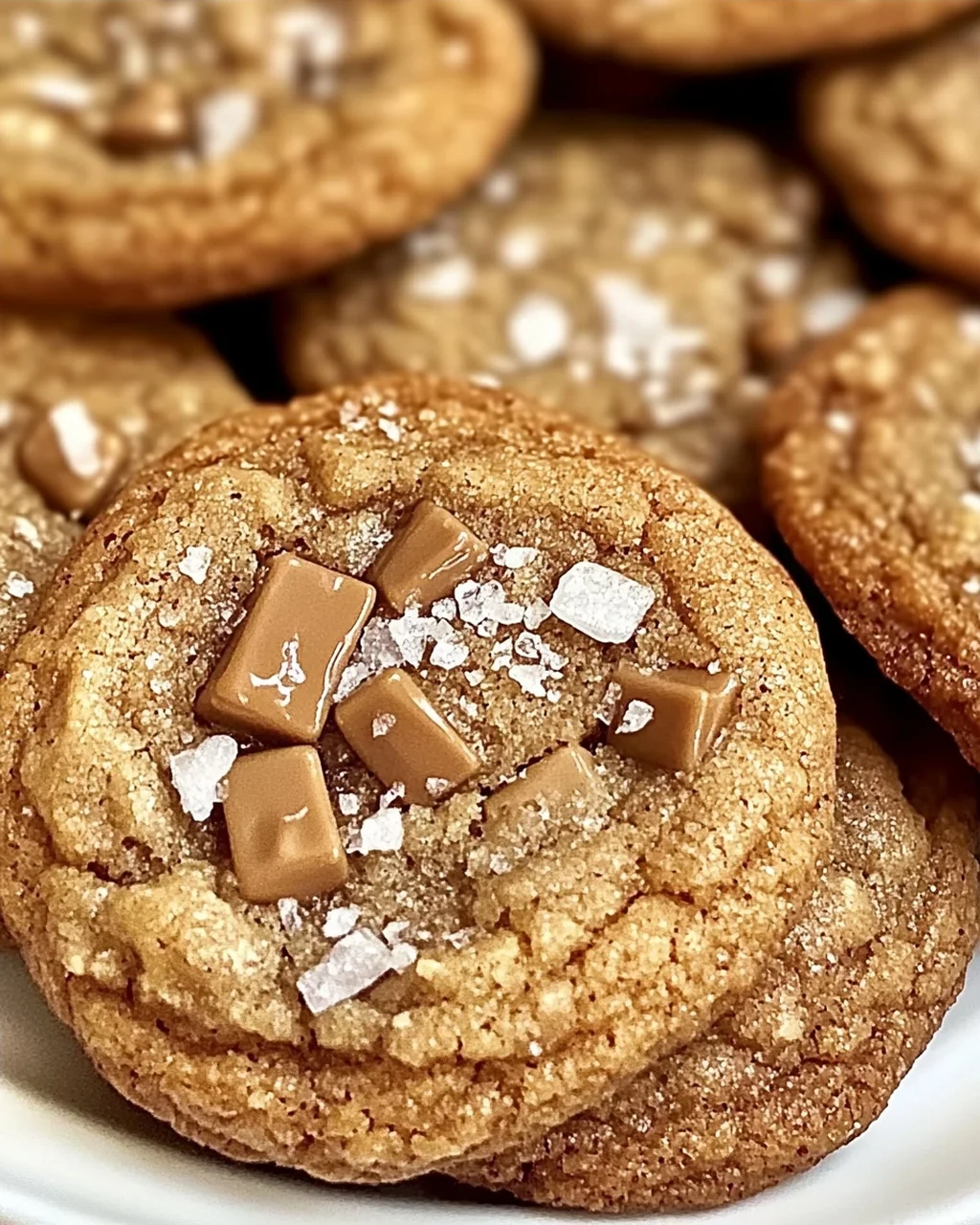 Braune Butter Kaffee Toffee Kekse für Kaffeeliebhaber