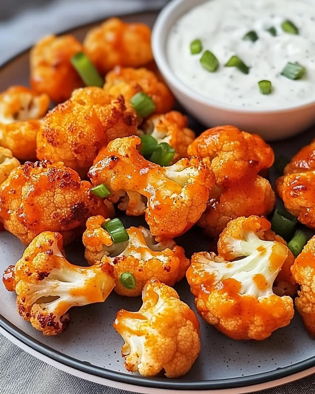 Buffalo Blumenkohl Bissen für perfekte Snack-Abende