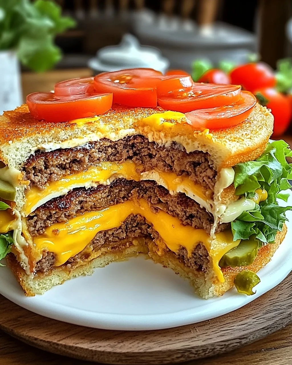 Cheeseburger-Torte