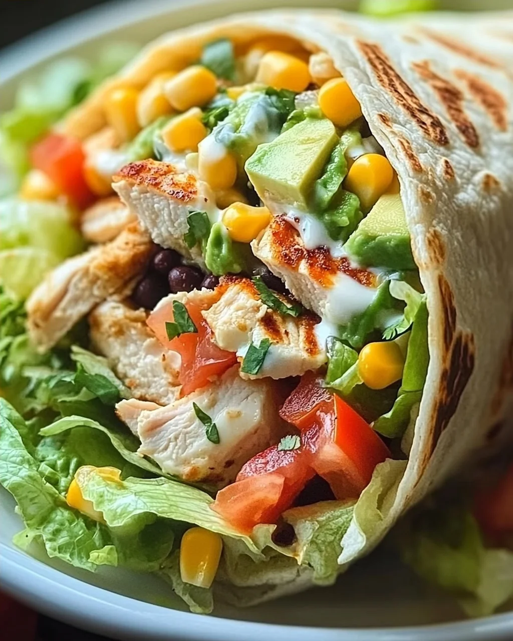 Cremige Chicken Avocado Ranch Burritos – Schnell & Lecker!