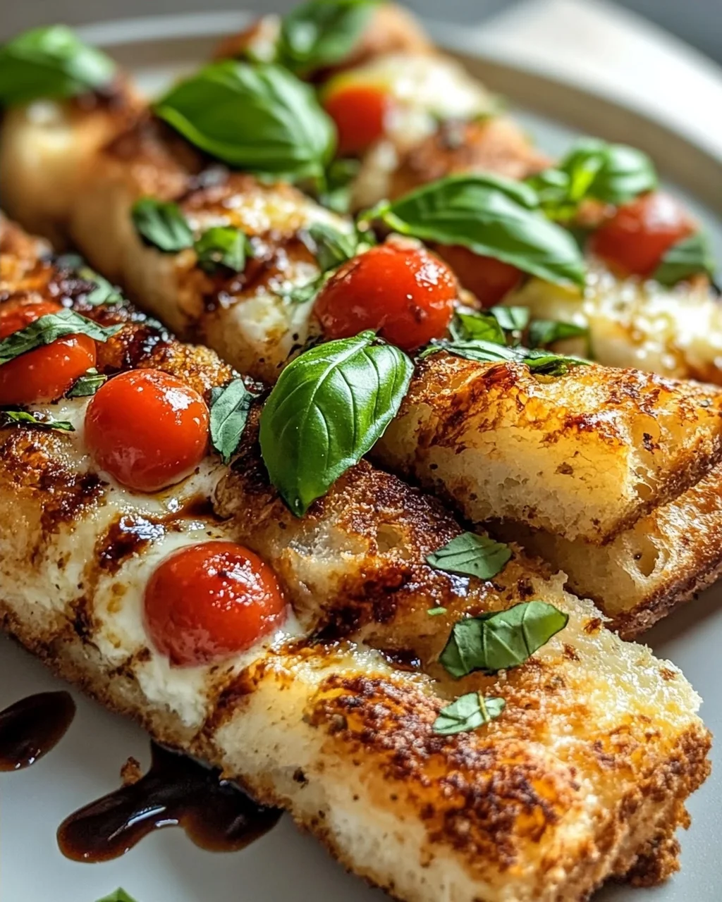 Discover Delicious Caprese Basil Cheese Bread Sticks!