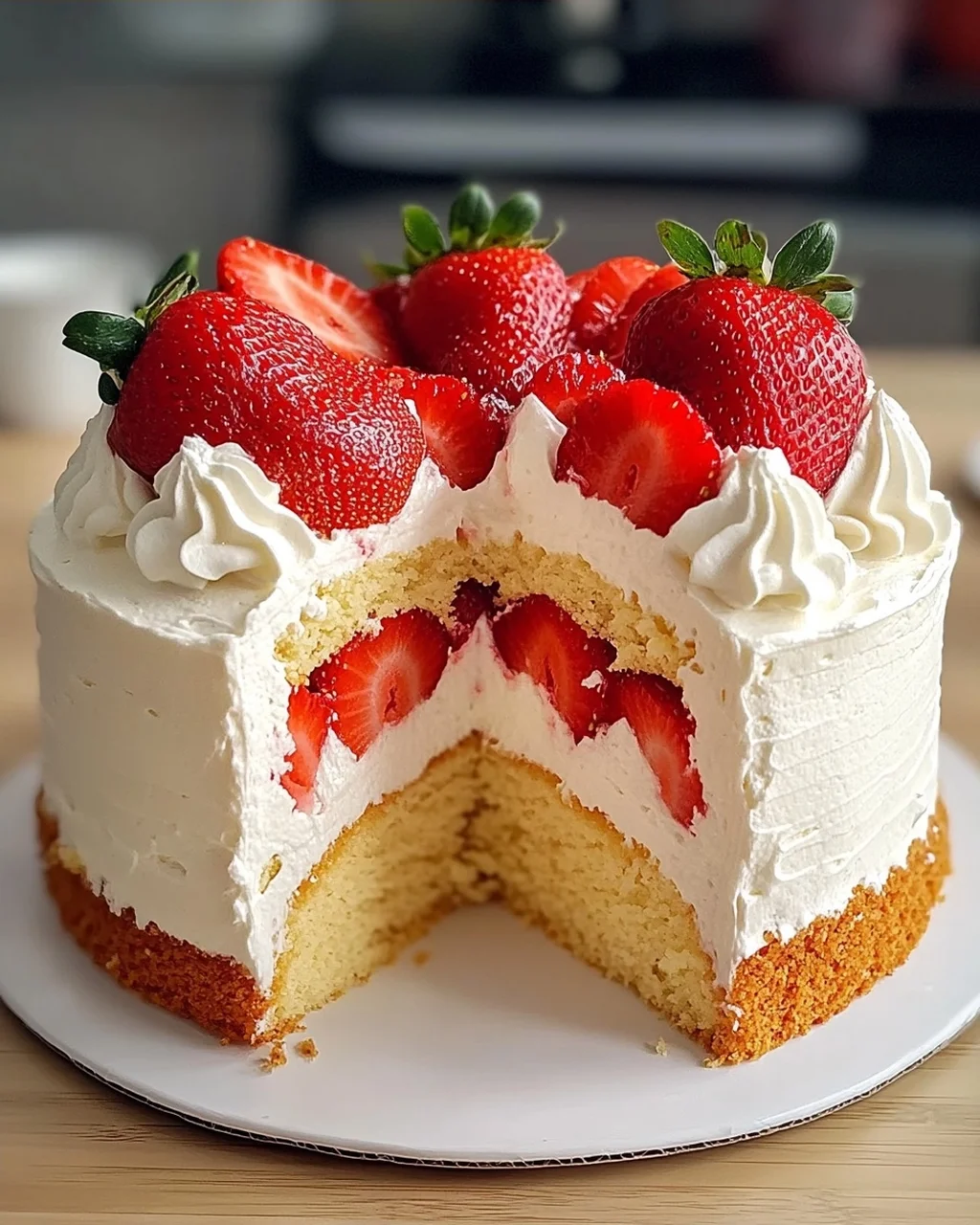 Erdbeerkuchen: Leichter Genuss für jeden Anlass