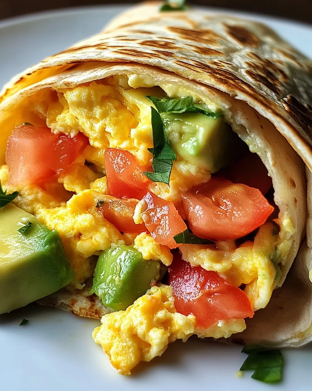 Frühstückswrap mit Ei