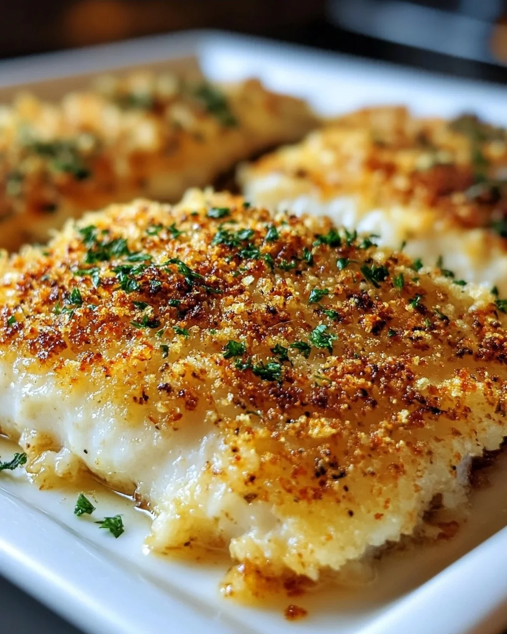 Gebackene Tilapia mit Parmesan-Kruste – Schnell & Knusprig!