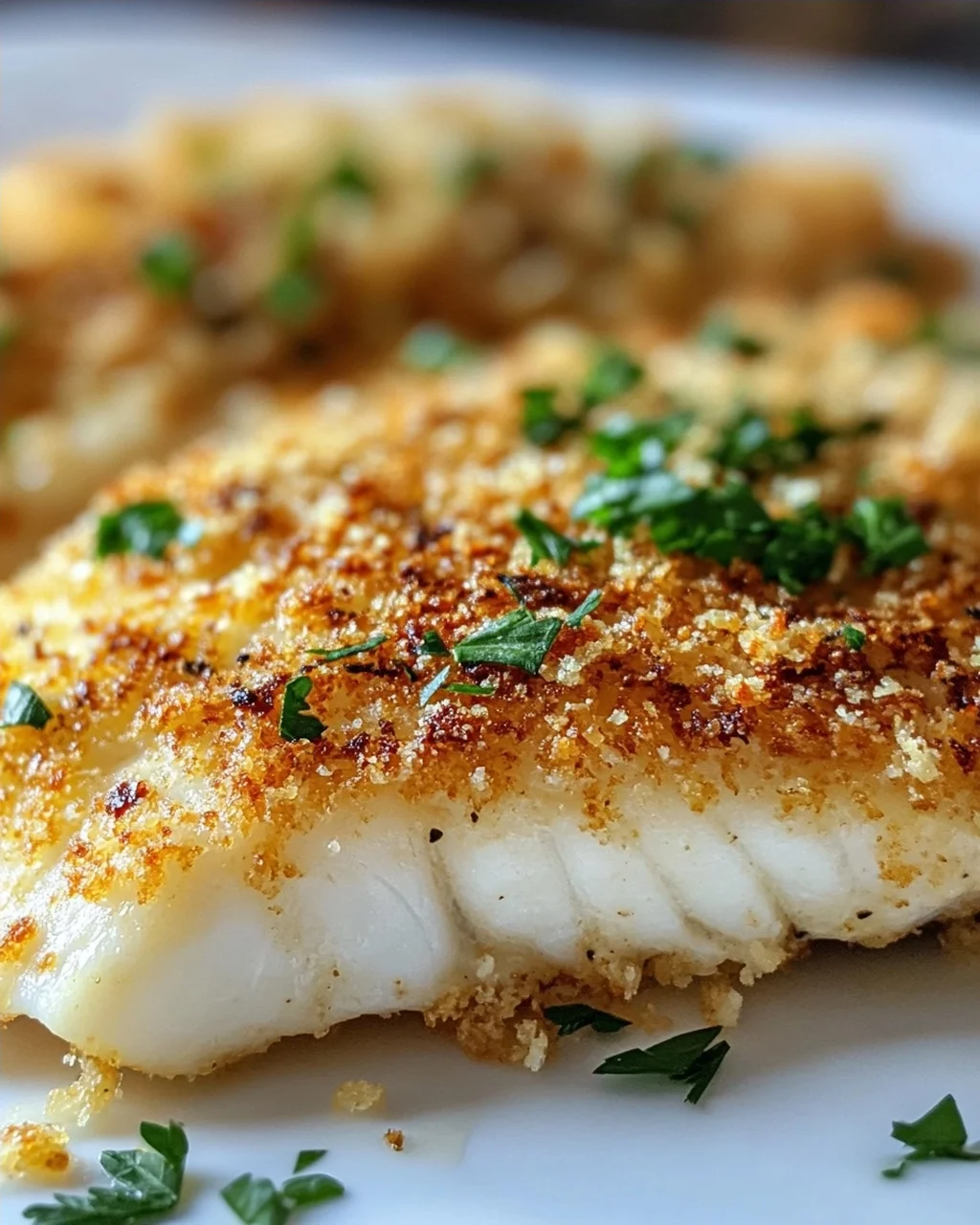 Gebackene Tilapia mit Parmesan-Kruste – Schnell & Knusprig!