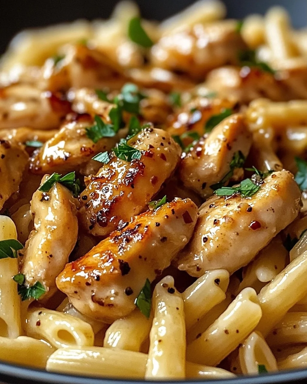 Honig-Pfeffer-Hühnchen Pasta Rezept – Schnelle Genussmomente!