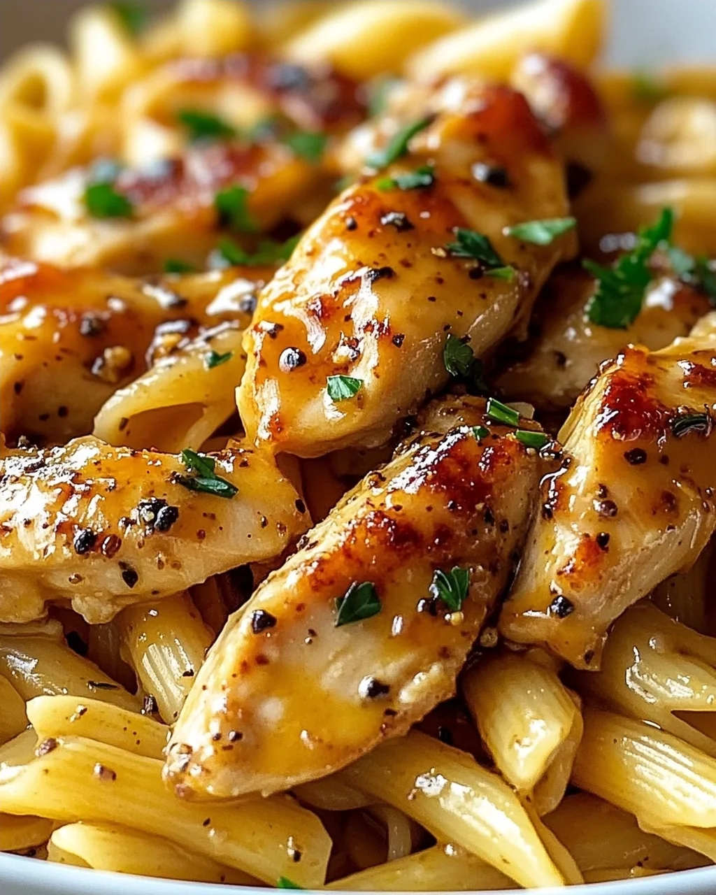 Honig-Pfeffer-Hühnchen Pasta Rezept – Schnelle Genussmomente!