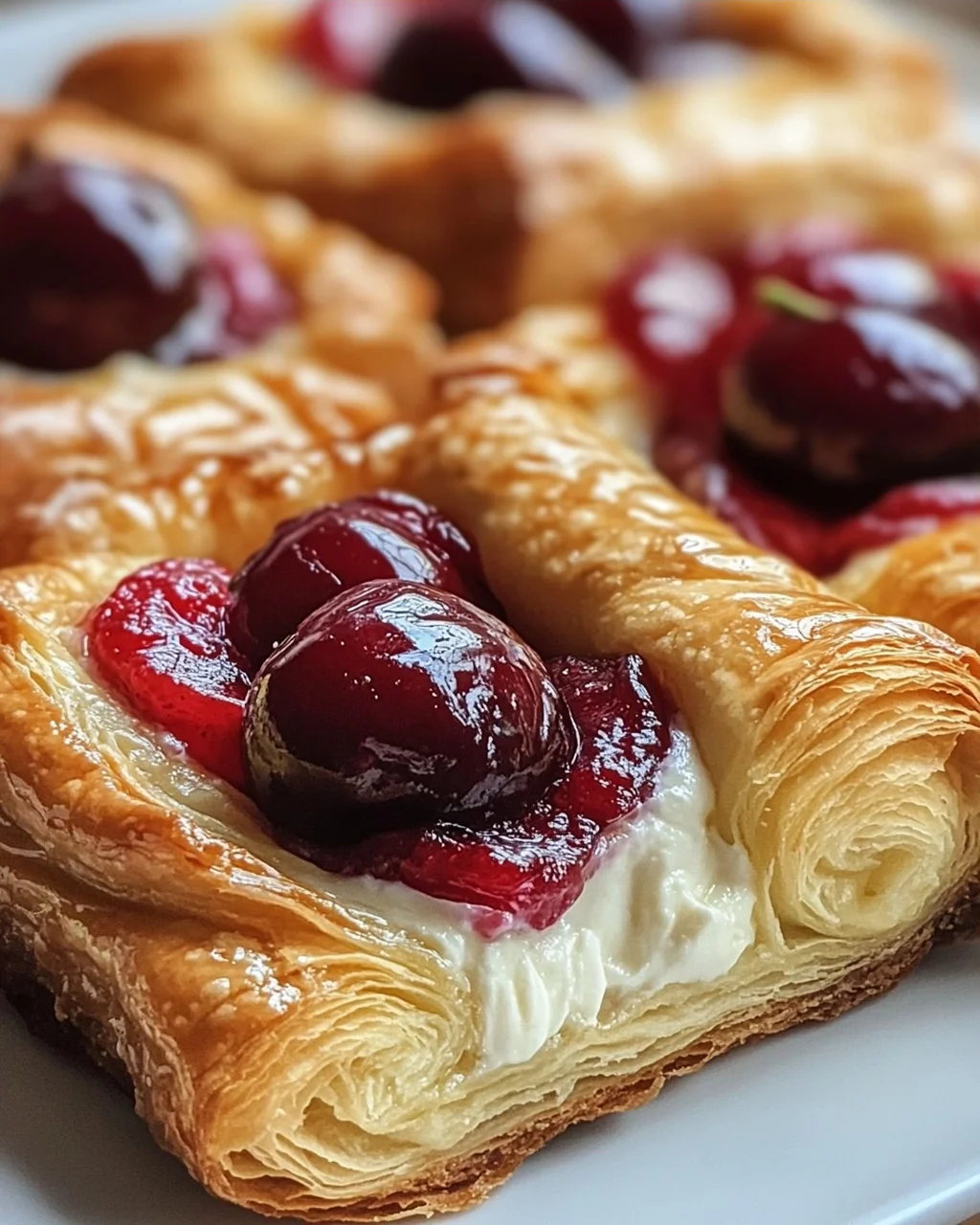 Kirsche Frischkäse Danish