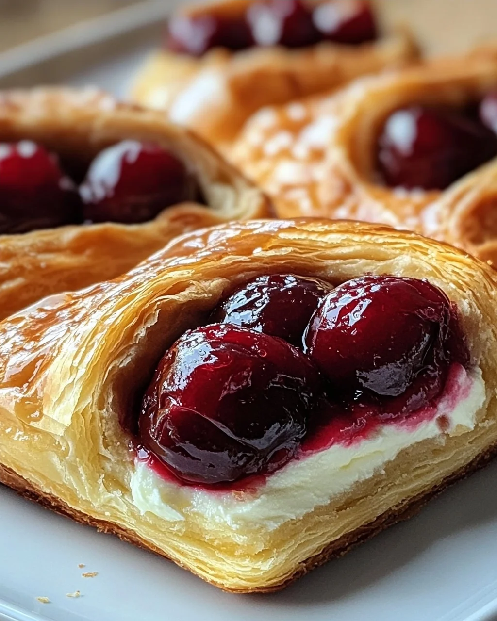 Kirsche Frischkäse Danish