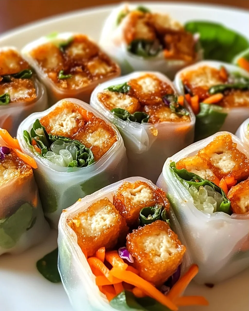 Leckere Tofu-Frühlingsrollen ganz einfach selbst machen