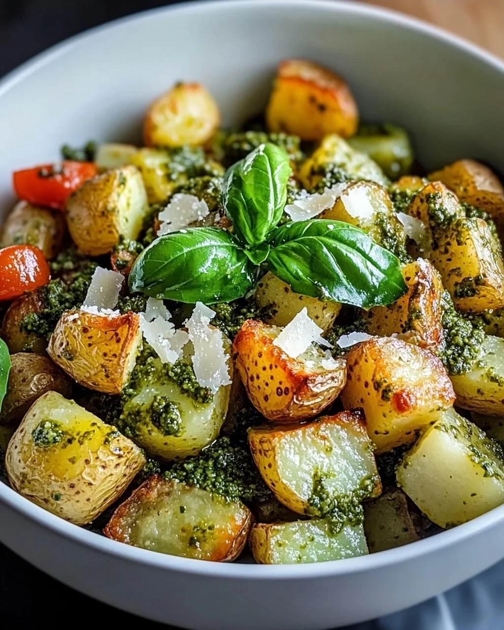 Pesto-Kartoffel-Bowl