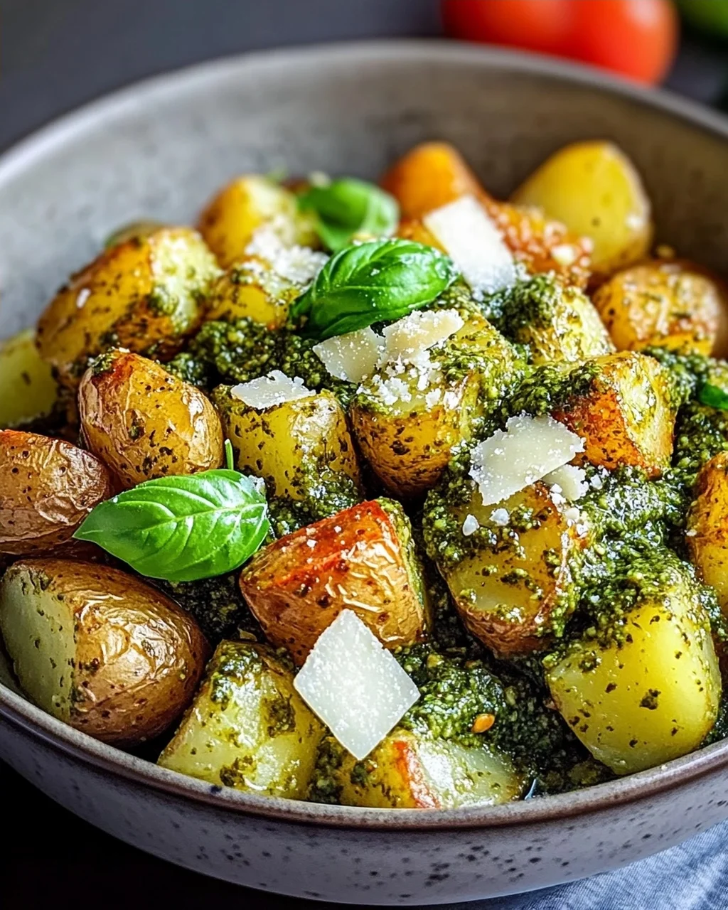Pesto-Kartoffel-Bowl