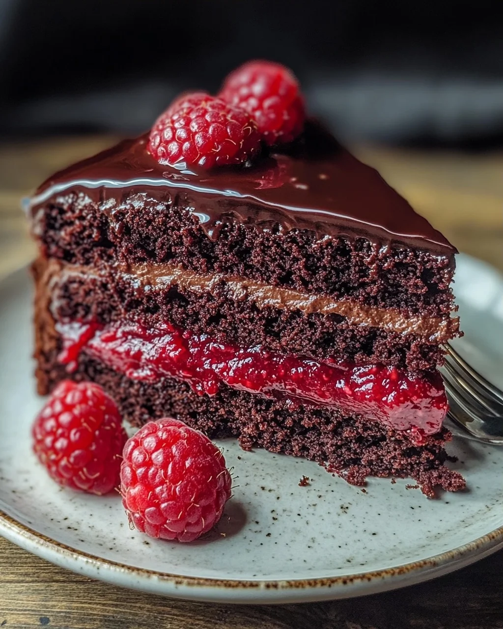Reichhaltiger Schokoladen-Himbeer-Kuchen Rezept - unwiderstehlich!