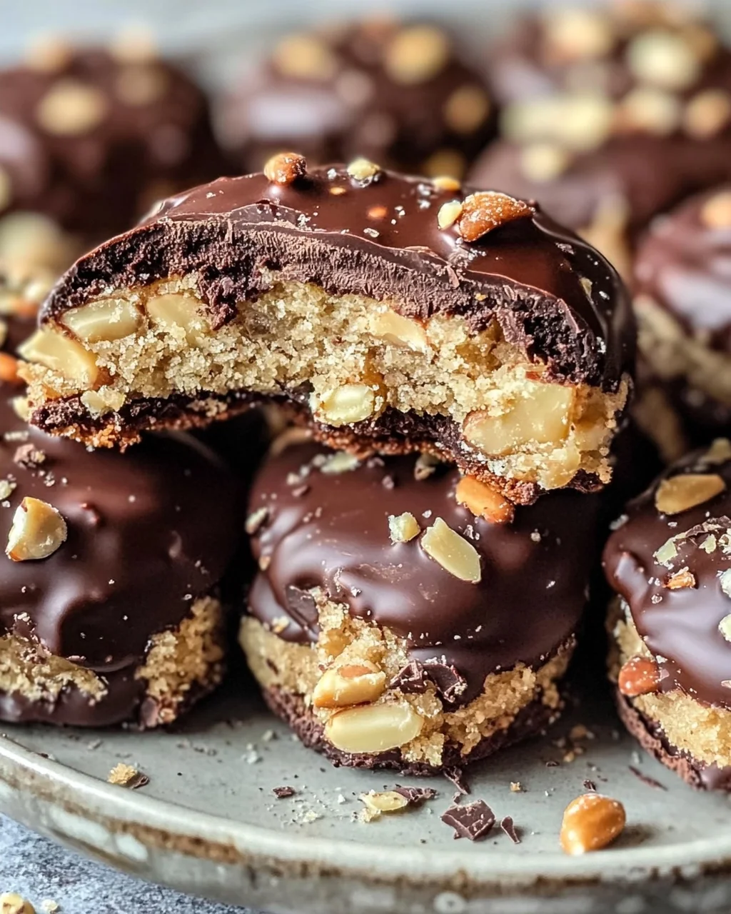 Rocher Plätzchen: Himmlische Nougat Schoko Weihnachtskekse