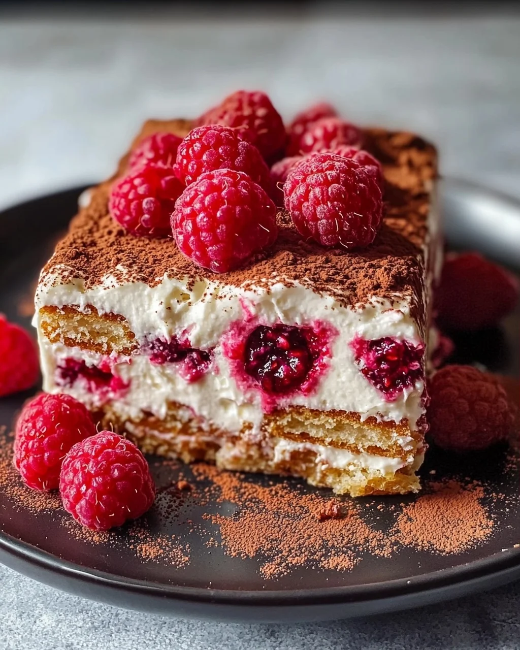 Spekulatius Himbeer Tiramisu (Alkoholfrei)