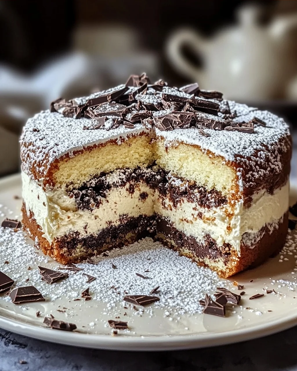 Stracciatella Cake