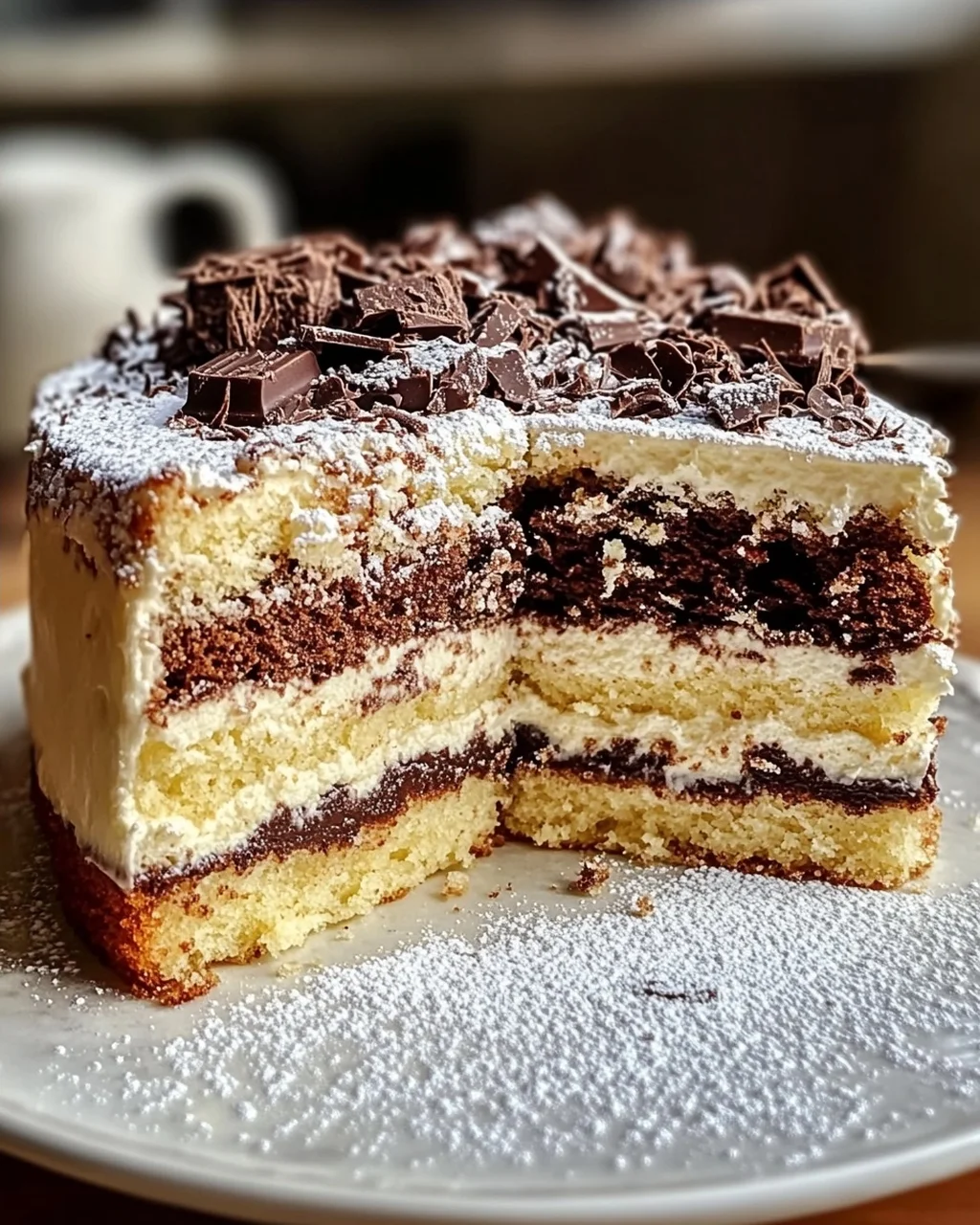Stracciatella Cake
