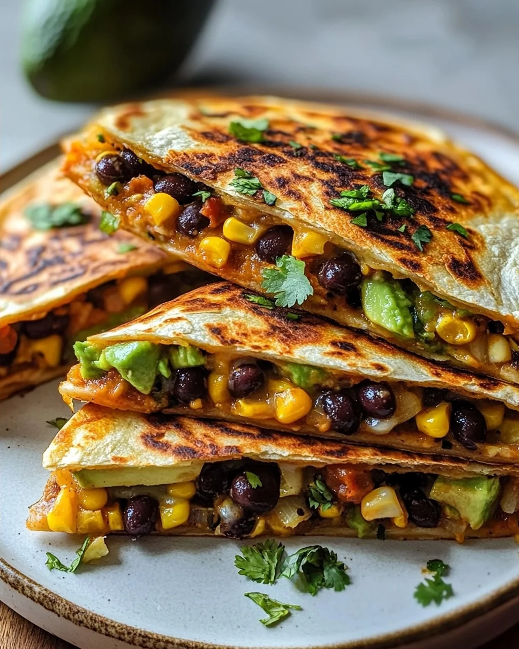 Vegane Quesadillas mit Bohnen & Avocado – Schnell & lecker!
