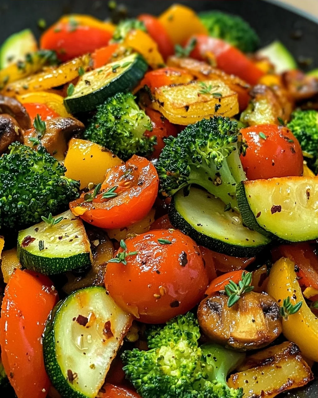 Vegetarische Gemüsepfanne